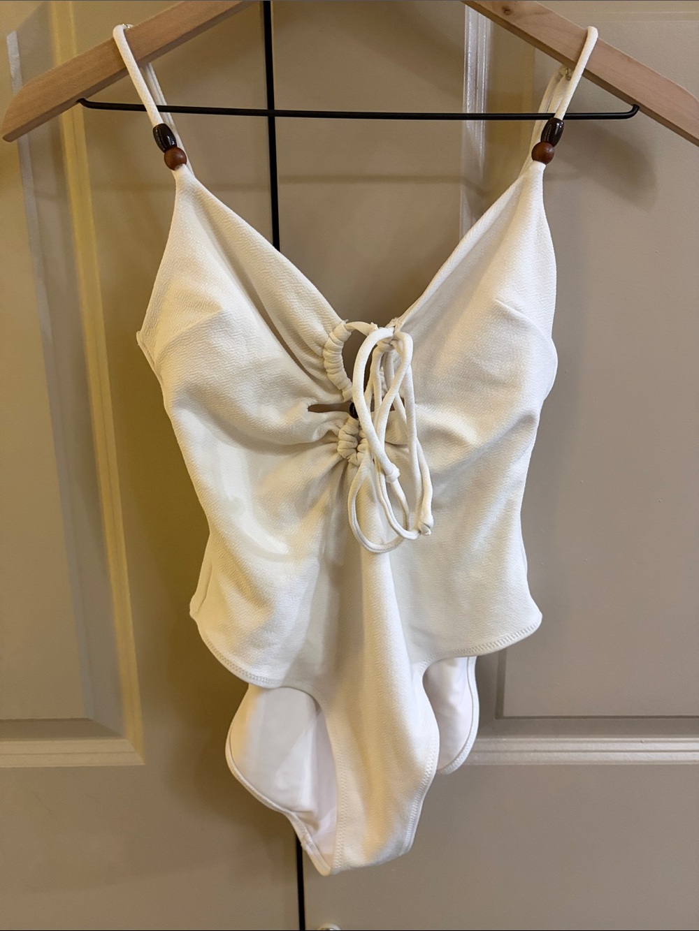 White One-Piece Swimsuit Like New